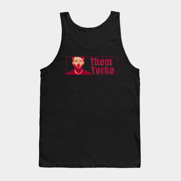 Thom Yorke - Radiohead | T - Shirt Tank Top by elmejikono